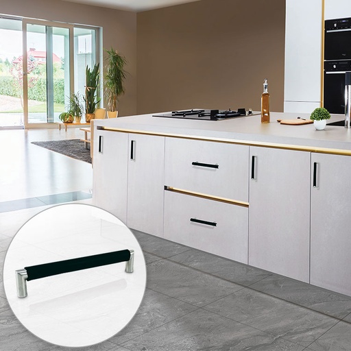 Jaladeras con piel Muebles Herrajes Jako